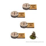 Bolt Action MDF Unit Pin Markers - Great Britain