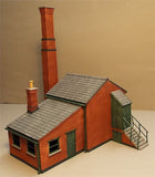 Small boiler/engine house and lean-to office set