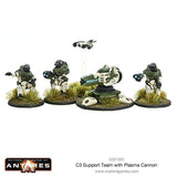 C3 Support Team with Plasma Cannon