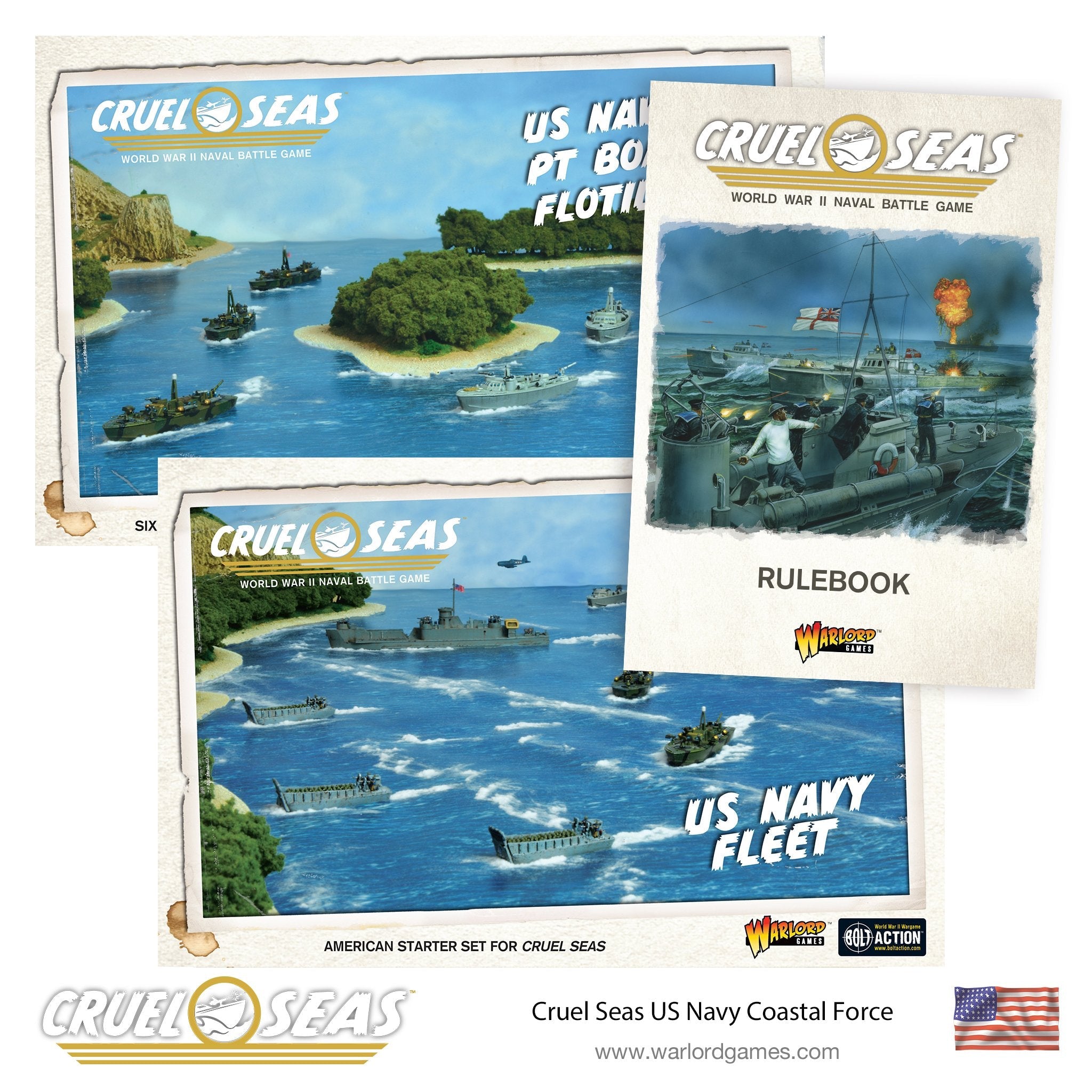 US Navy Coastal Force (Including Rulebook and Special Figure)