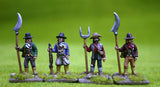 Four Chouan Rebels polearms