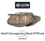 Mark IV (Hermaphrodite) British WWI Tank